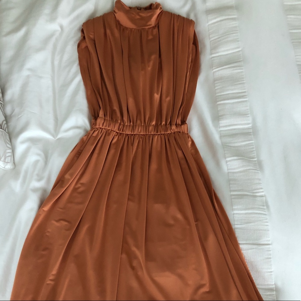 High neck dress